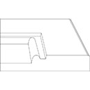 DC526 drawer front profile