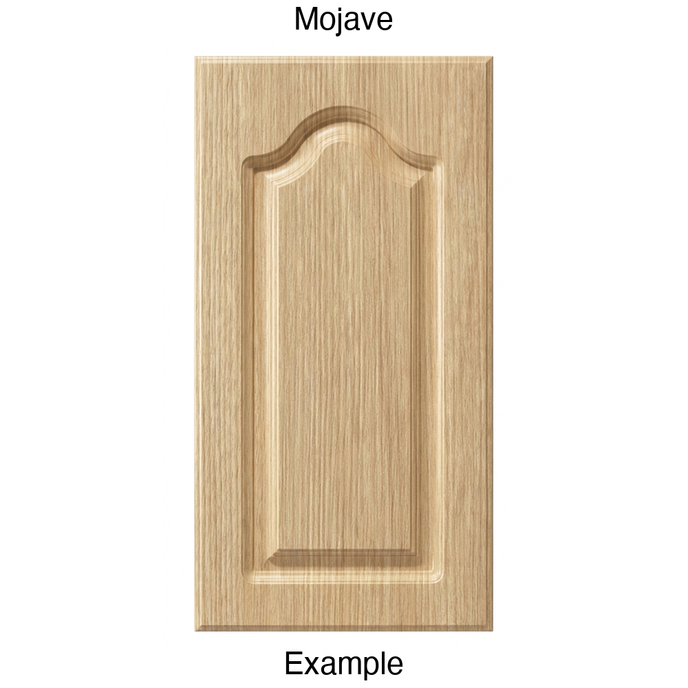 AL757 Cathedral Raised Panel Thermofoil Cabinet Door in Mojave
