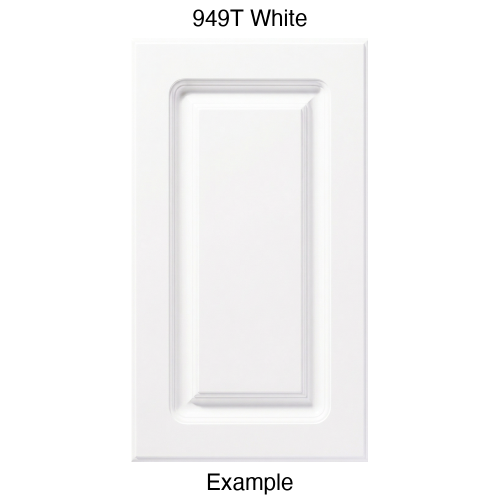 AR756 Raised Panel Thermofoil Cabinet Door