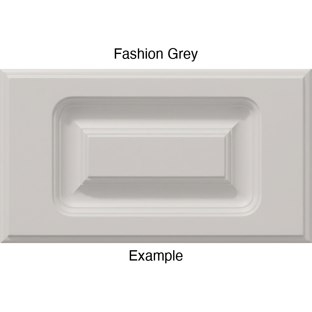 AR756 Thermofoil Drawer Front, Routed, in Fashion Grey