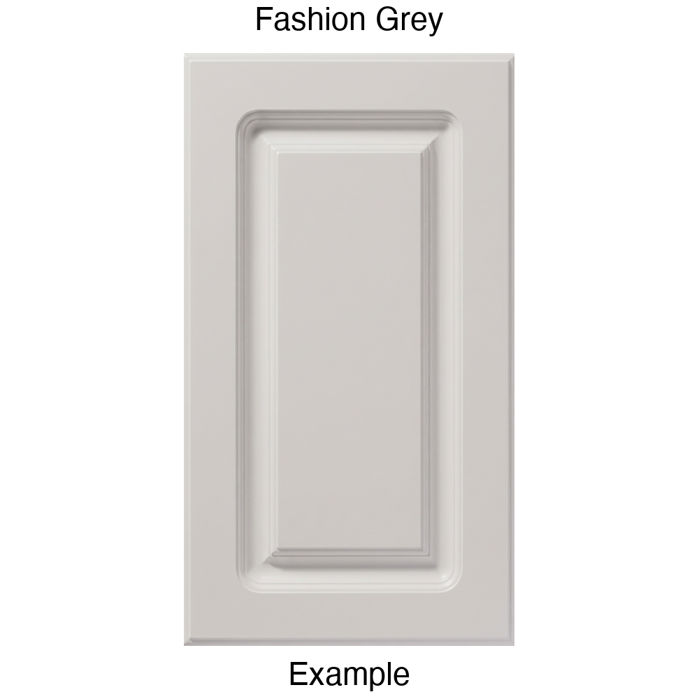 AR756 Raised Panel Thermofoil Cabinet Door in Fashion Grey