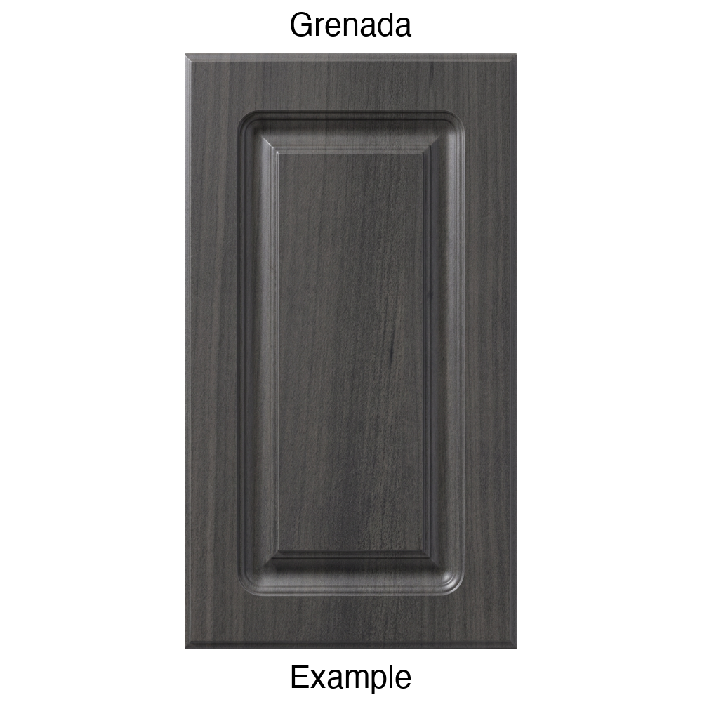 AR756 Raised Panel Thermofoil Cabinet Door in Grenada