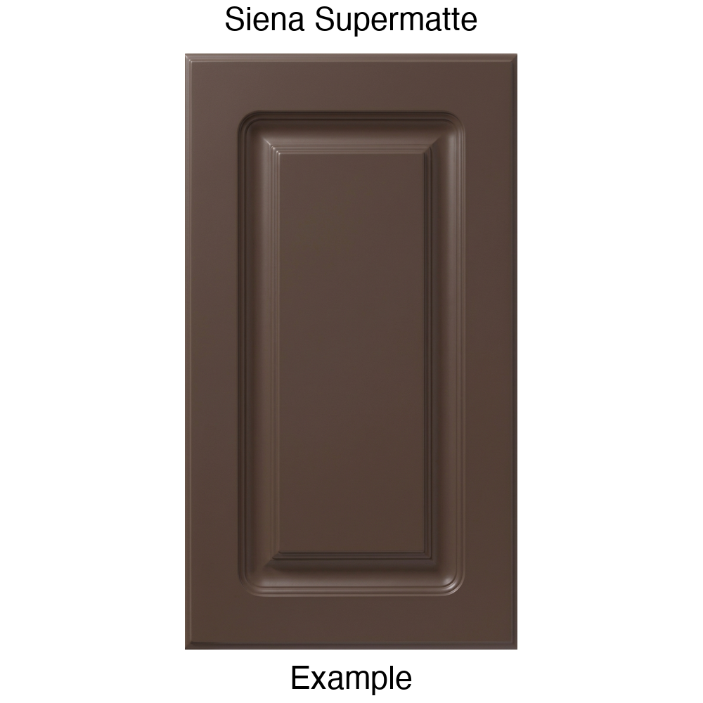 AR756 Raised Panel Thermofoil Cabinet Door in Siena Supermatte