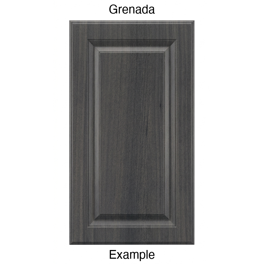 AR766 Raised Panel Thermofoil Cabinet Door in Grenada