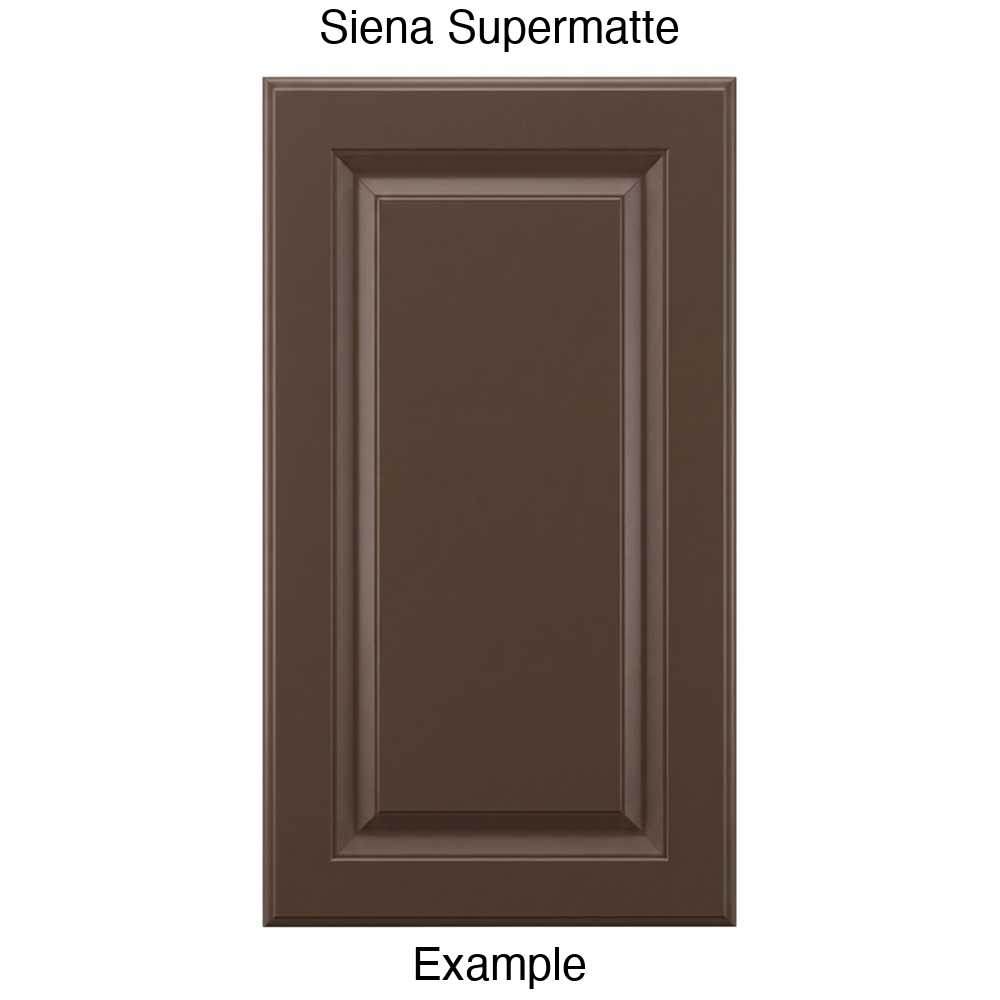 AR766 Raised Panel Thermofoil Cabinet Door in Siena Supermatte