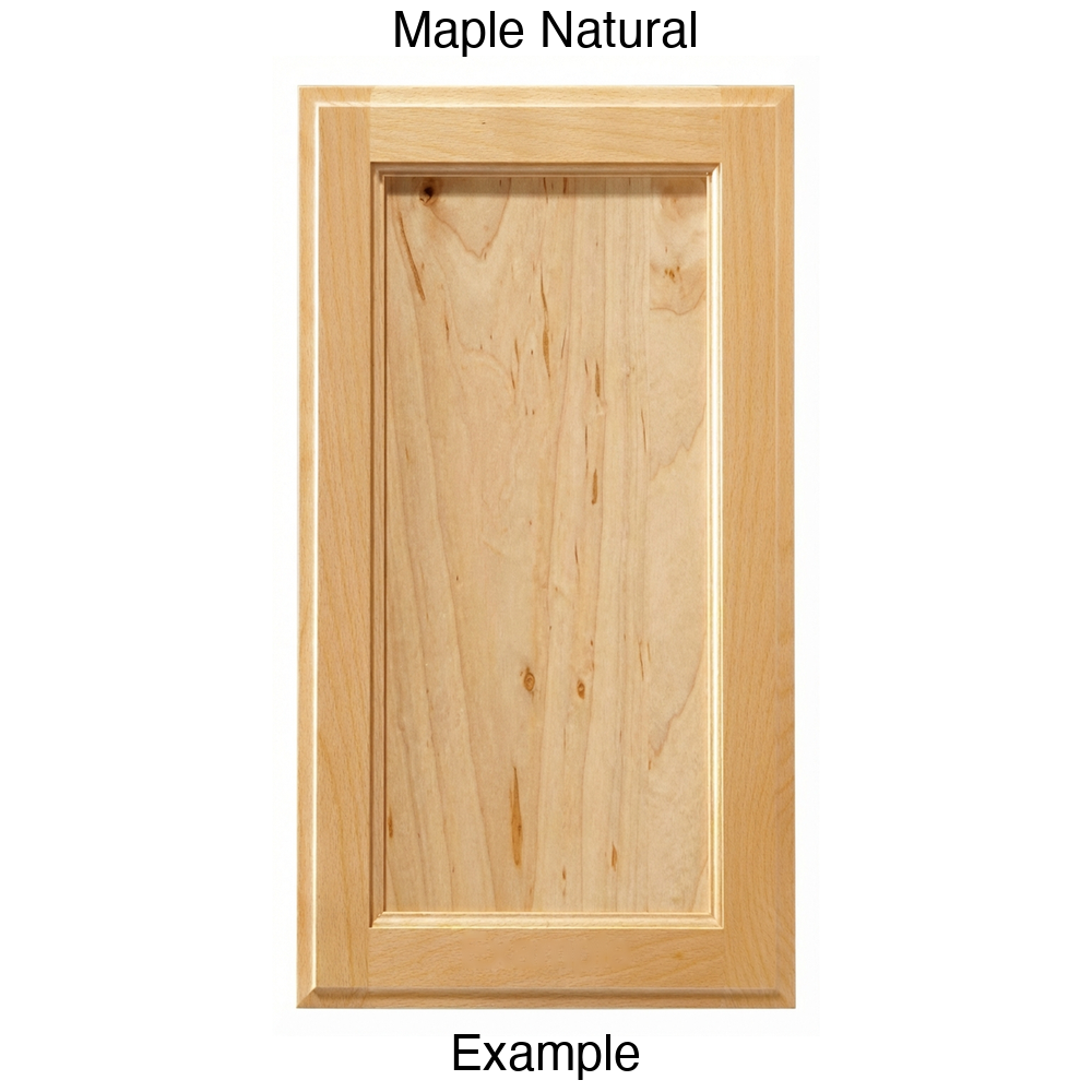 Adobe Recessed Panel Cabinet Door in Maple Natural