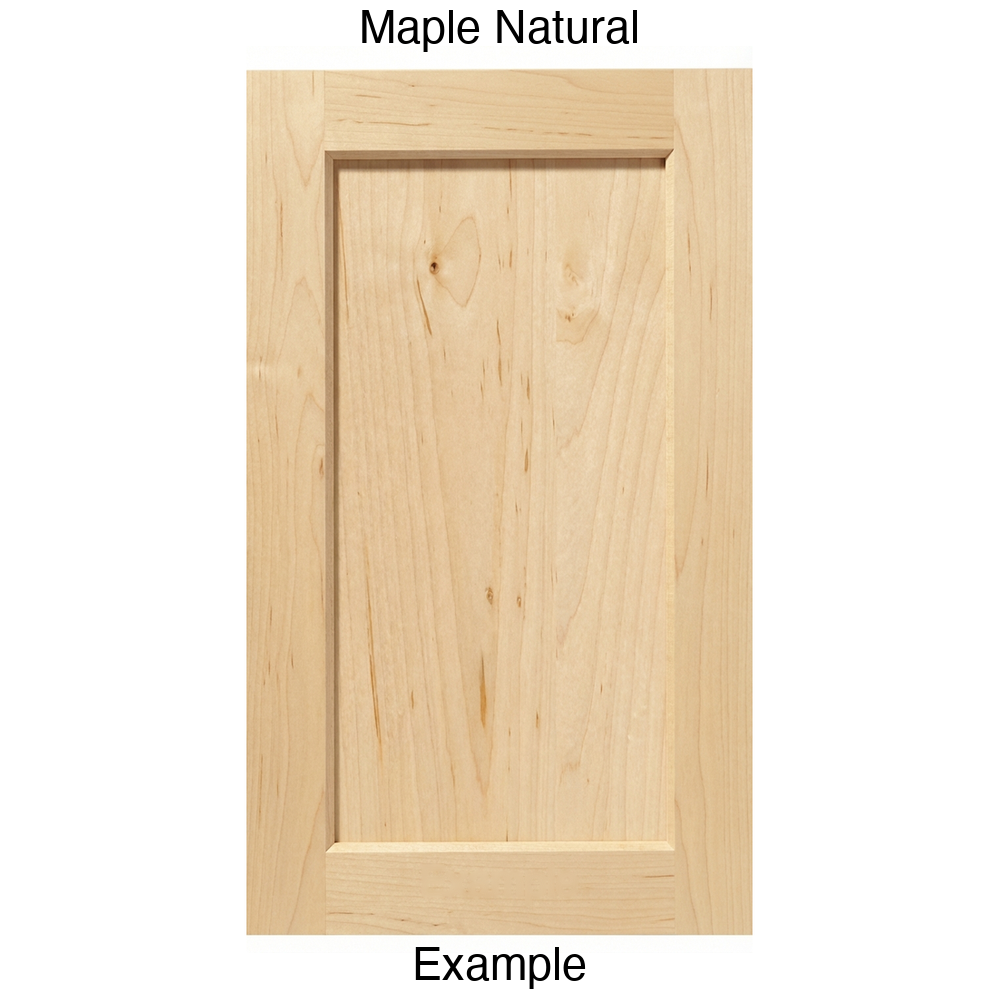 Artesia Recessed Panel Cabinet Door in Maple Natural