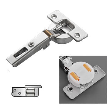 105 degree full overlay switch dowel hinge