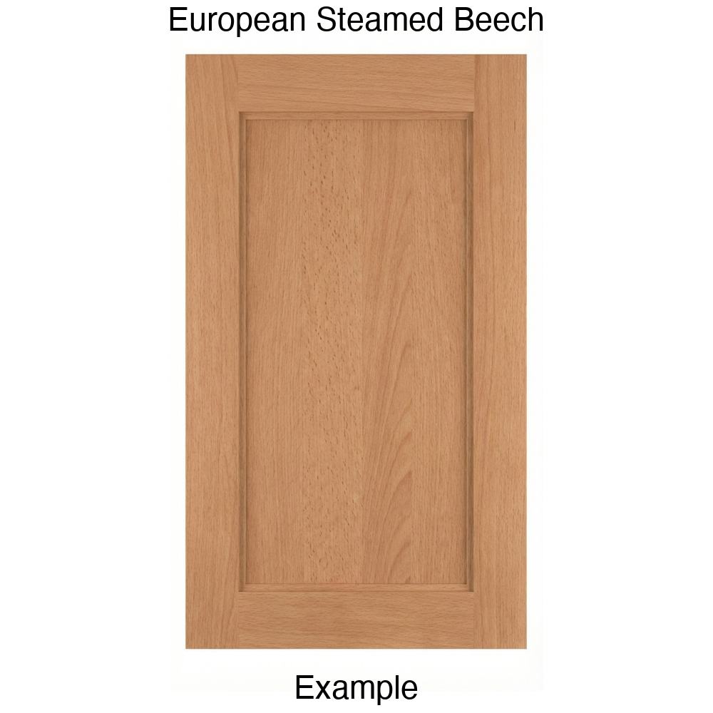 Campbell Recessed Panel Cabinet Door in European Steamed Beech