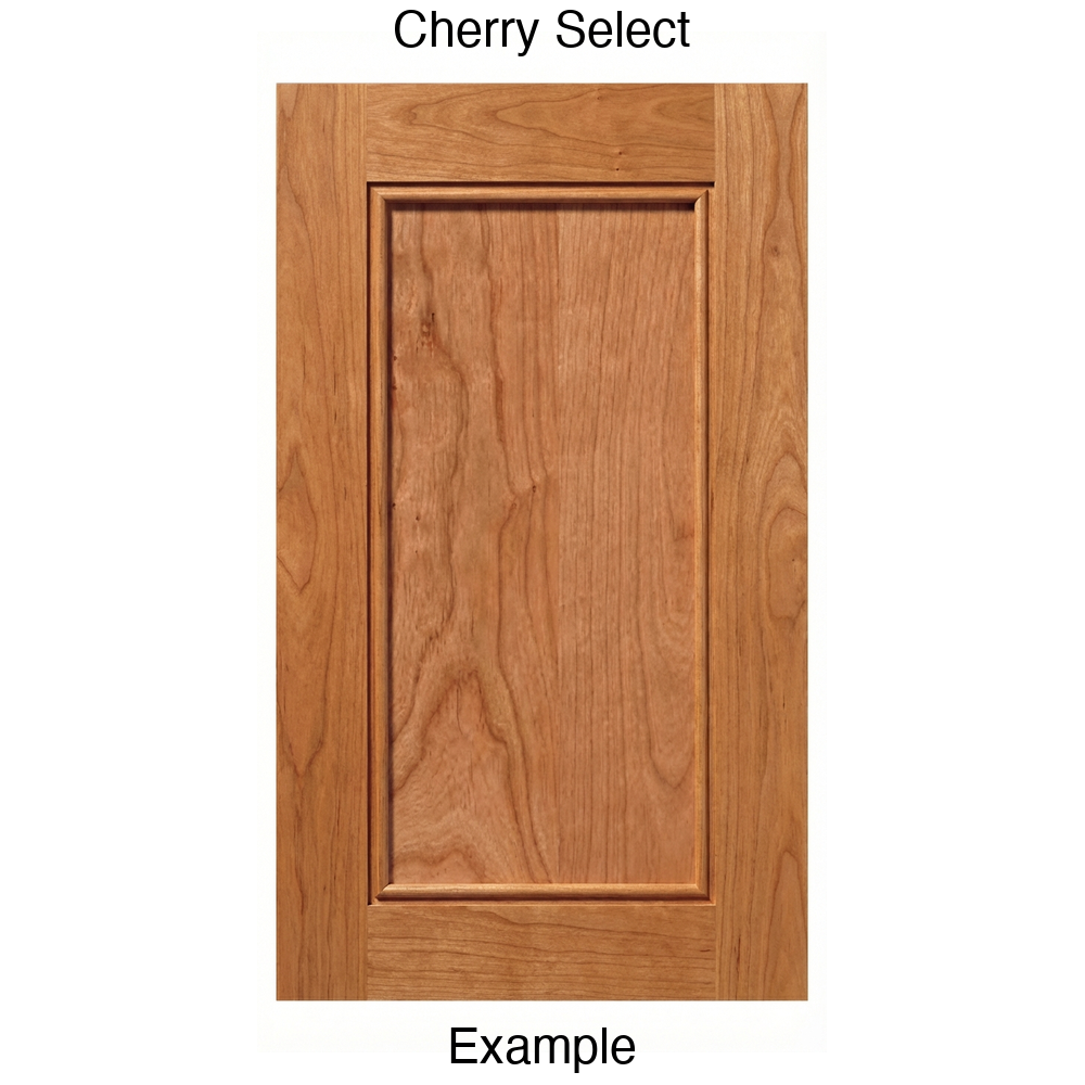 Cascade Recessed Panel Cabinet Door in Cherry Select