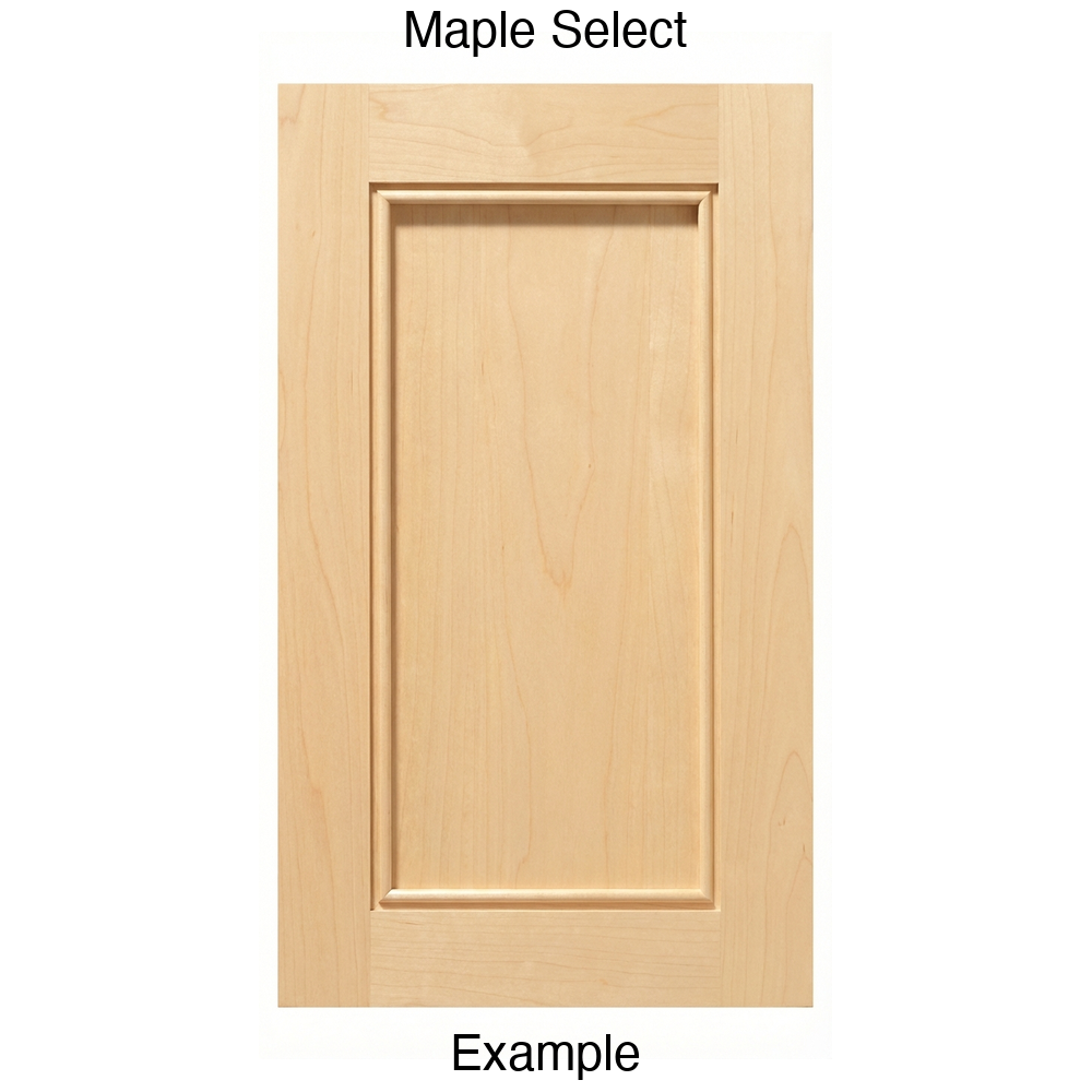 Cascade Recessed Panel Cabinet Door in Maple Select