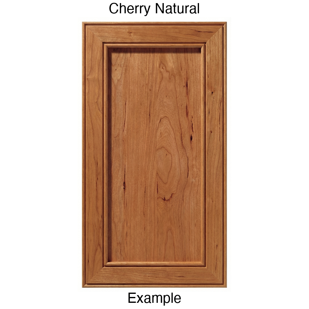 Connecticut Recessed Panel Cabinet Door in Cherry Natural