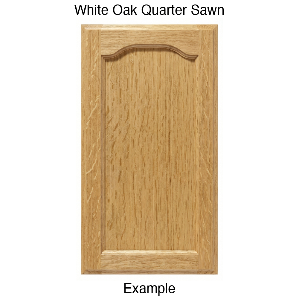 Cougar Cabinet Door in White Oak Quarter Sawn
