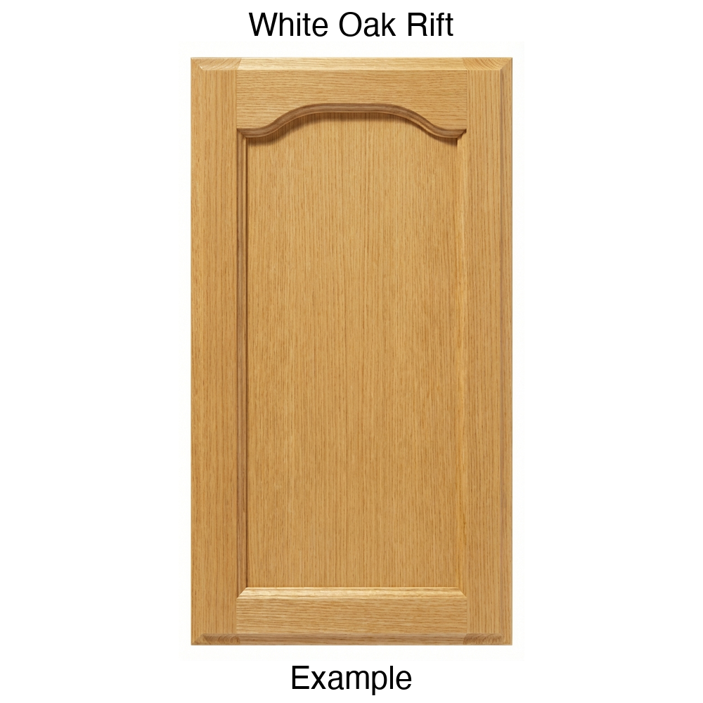 Cougar Cabinet Door in White Oak Rift