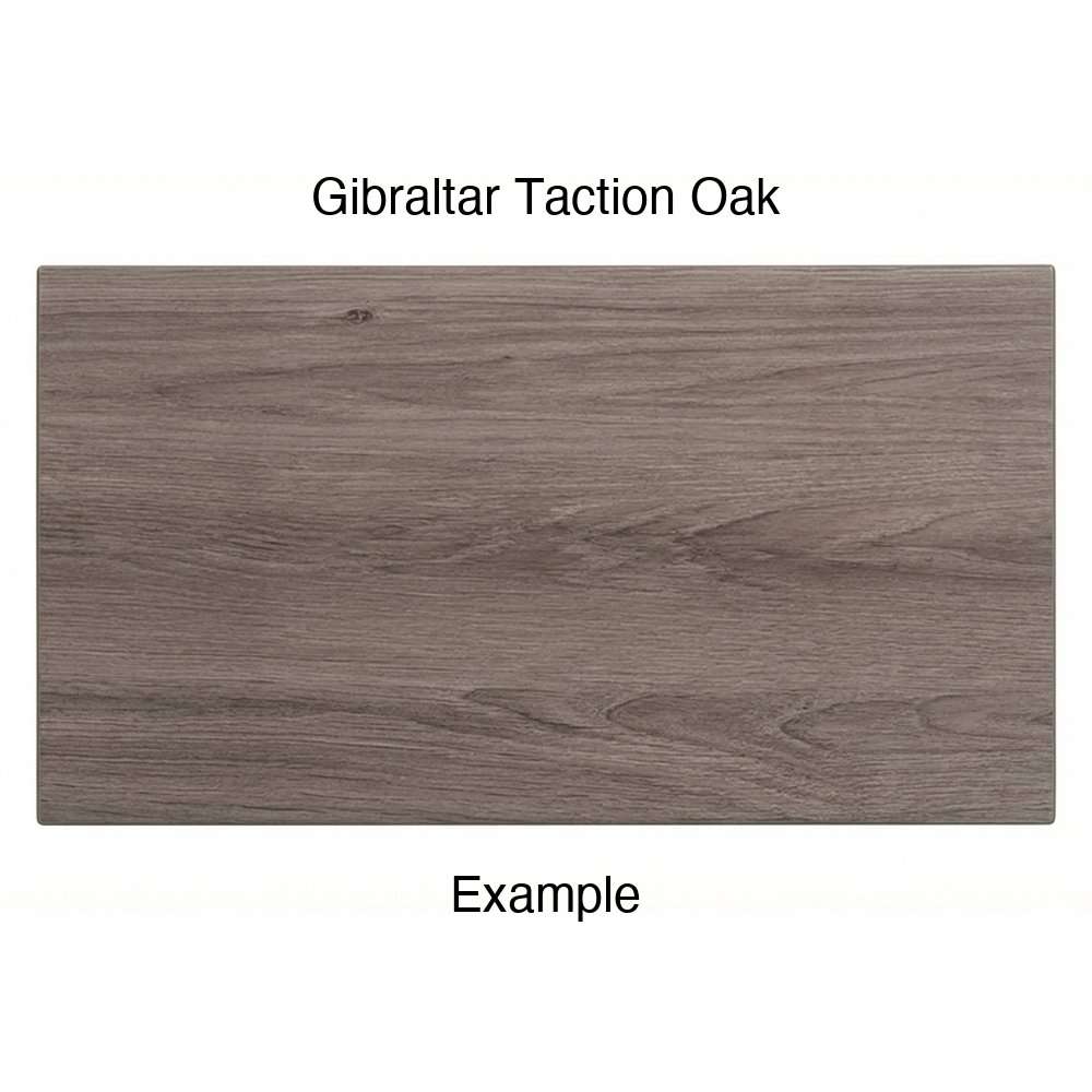 DN917 Thermofoil Drawer Front (Skinny Shaker Style), Solid, in Gibraltar Taction Oak