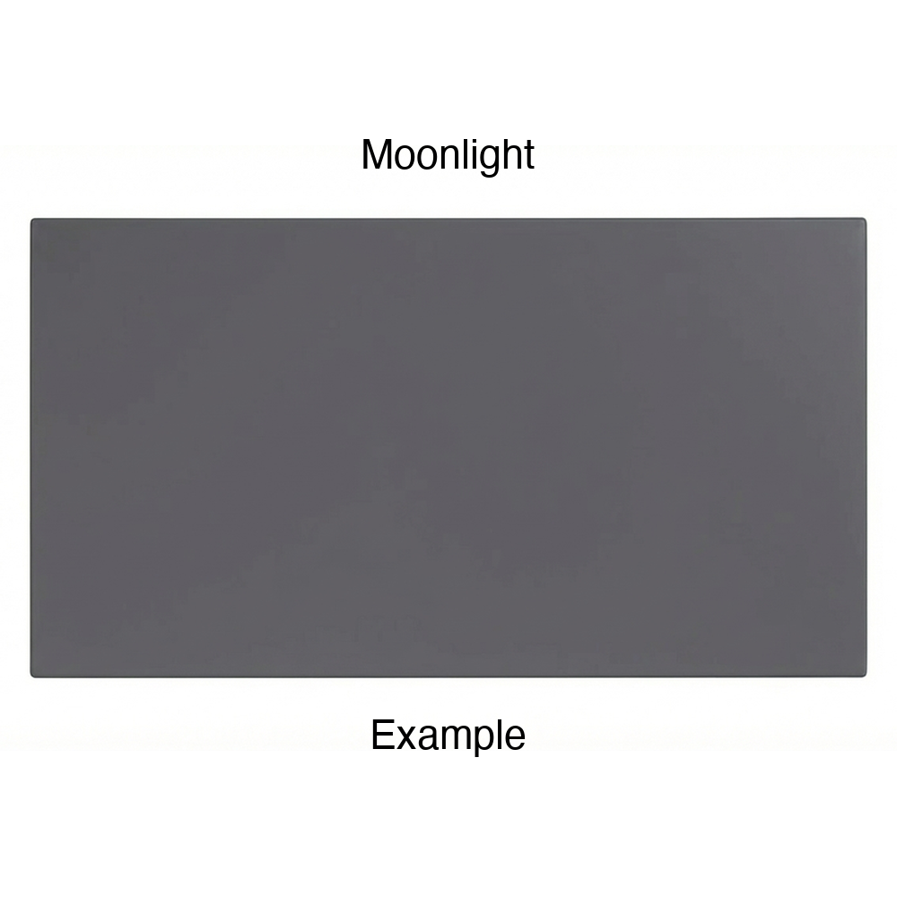 DN917 Thermofoil Drawer Front (Skinny Shaker Style), Solid, in Moonlight