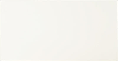 white thermofoil slab style cabinet door in white