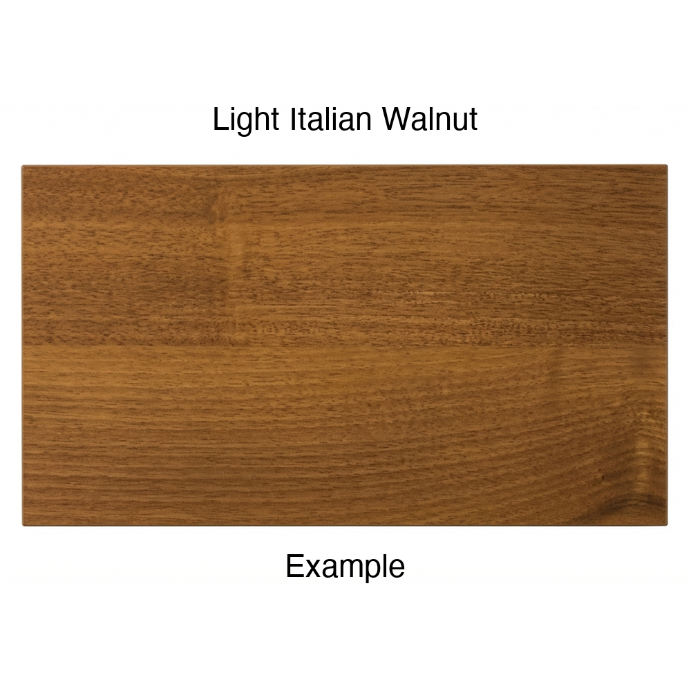DR1 Thermofoil Drawer Front (Artesia Style), Solid, in Light Italian Walnut