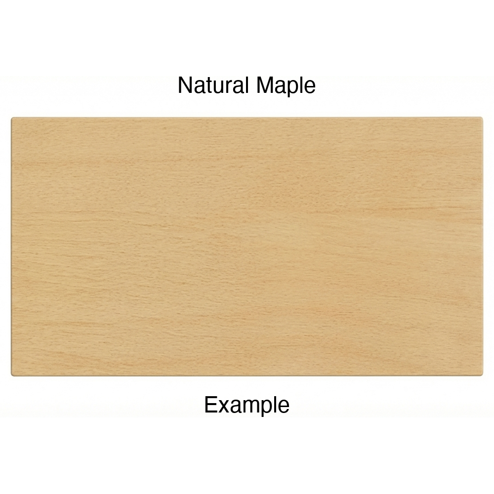 DR1 Thermofoil Drawer Front (Artesia Style), Solid, in Natural Maple