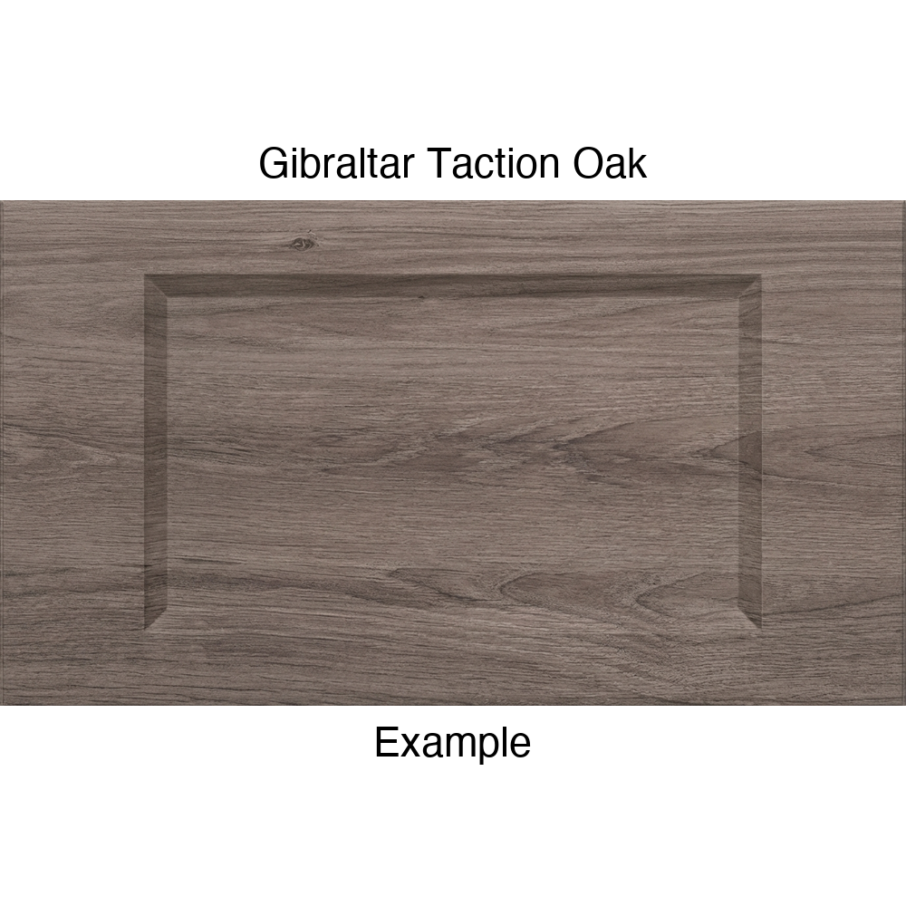 DR1 Thermofoil Drawer Front (Artesia Style), Routed, in Gibraltar Taction Oak