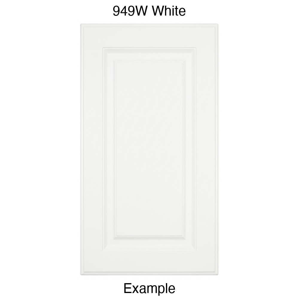 DR31 Raised Panel Thermofoil Cabinet Door