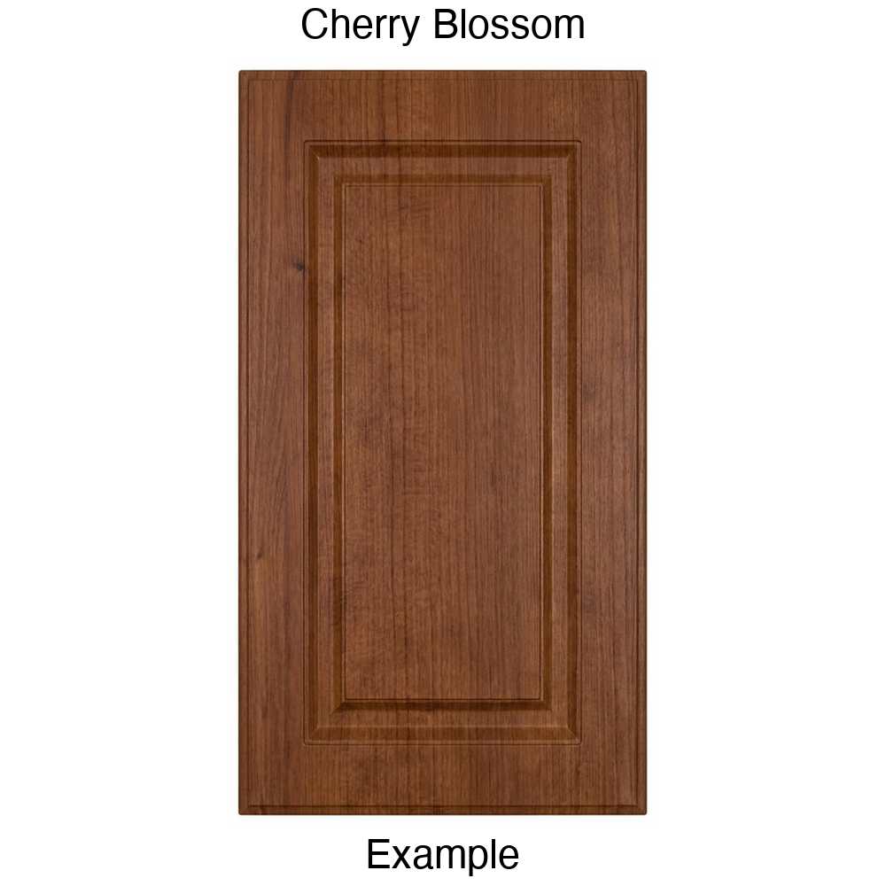 DR31 Raised Panel Thermofoil Cabinet Door in Cherry Blossom