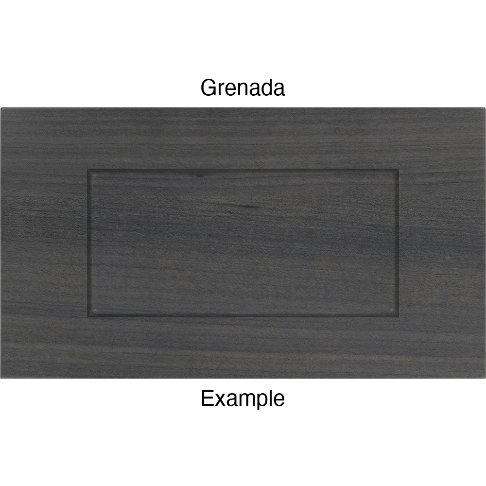 DRS131 Thermofoil Drawer Front (Shaker Style), Routed, in Grenada