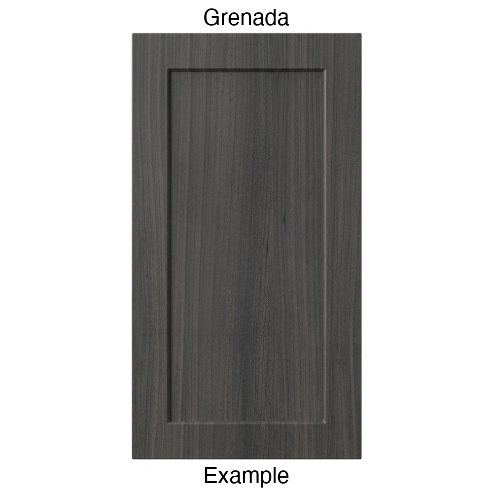 DT223 Recessed Panel Thermofoil Cabinet Door (Shallow Artesia Style) in Grenada