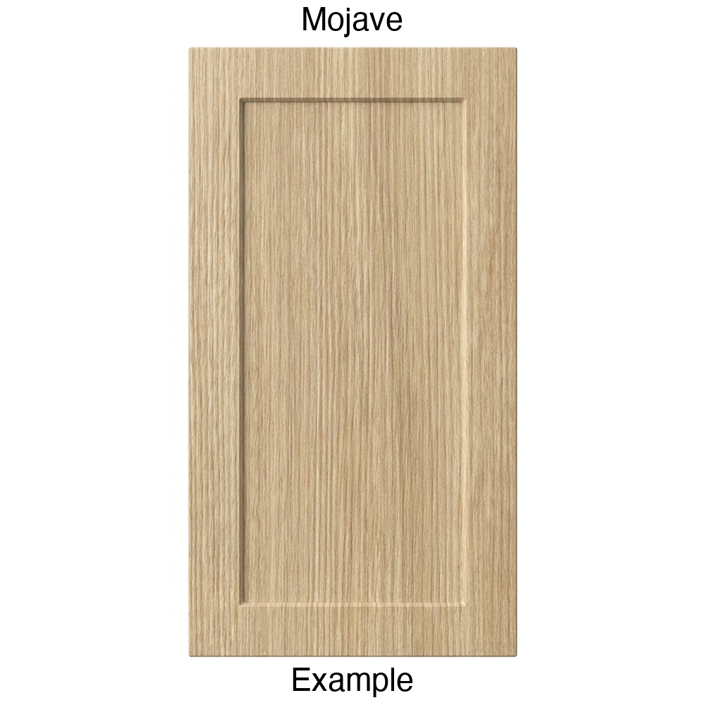 DT223 Recessed Panel Thermofoil Cabinet Door (Shallow Artesia Style) in Mojave