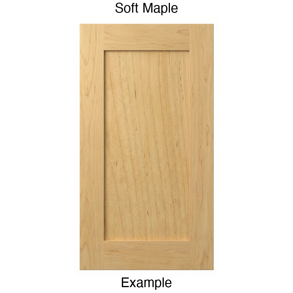 Durango Recessed Panel Cabinet Door in Soft Maple