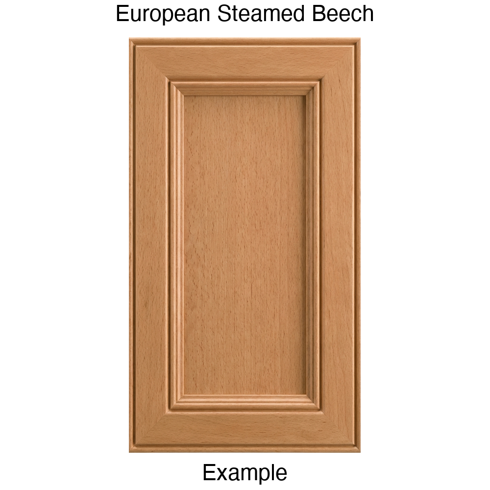 Eldridge Recessed Panel Cabinet Door in European Steamed Beech