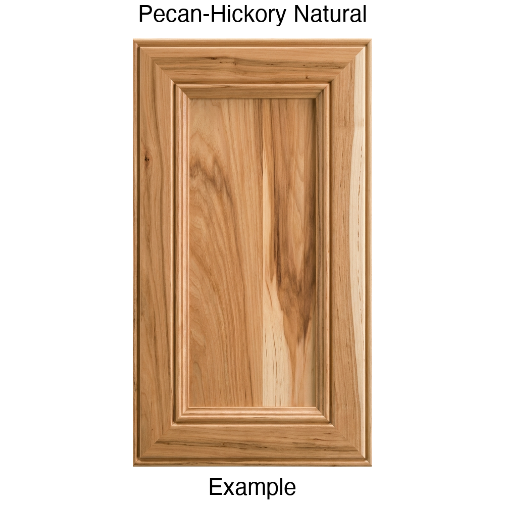 Eldridge Recessed Panel Cabinet Door in Pecan-Hickory Natural