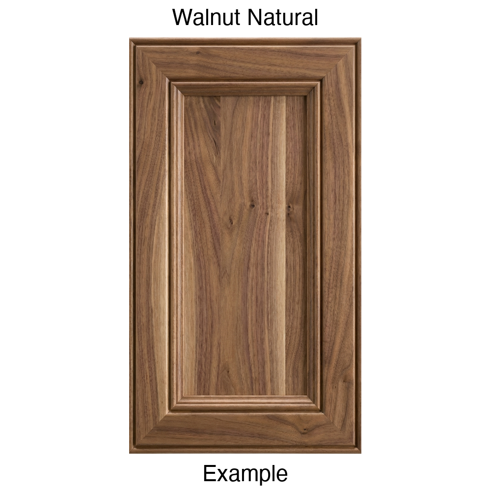 Eldridge Recessed Panel Cabinet Door in Walnut Natural