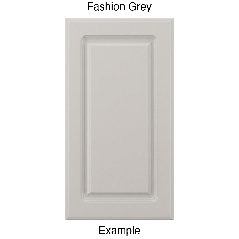 FC712 Raised Panel Thermofoil Cabinet Door in Fashion Grey