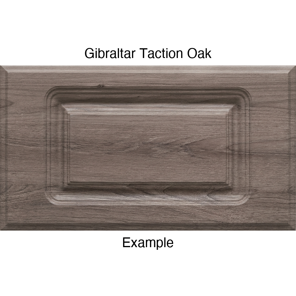 FC714 Thermofoil Drawer Front, Routed, in Gibraltar Taction Oak