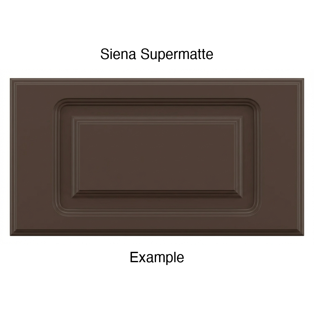 FC714 Thermofoil Drawer Front, Routed, in Siena Supermatte