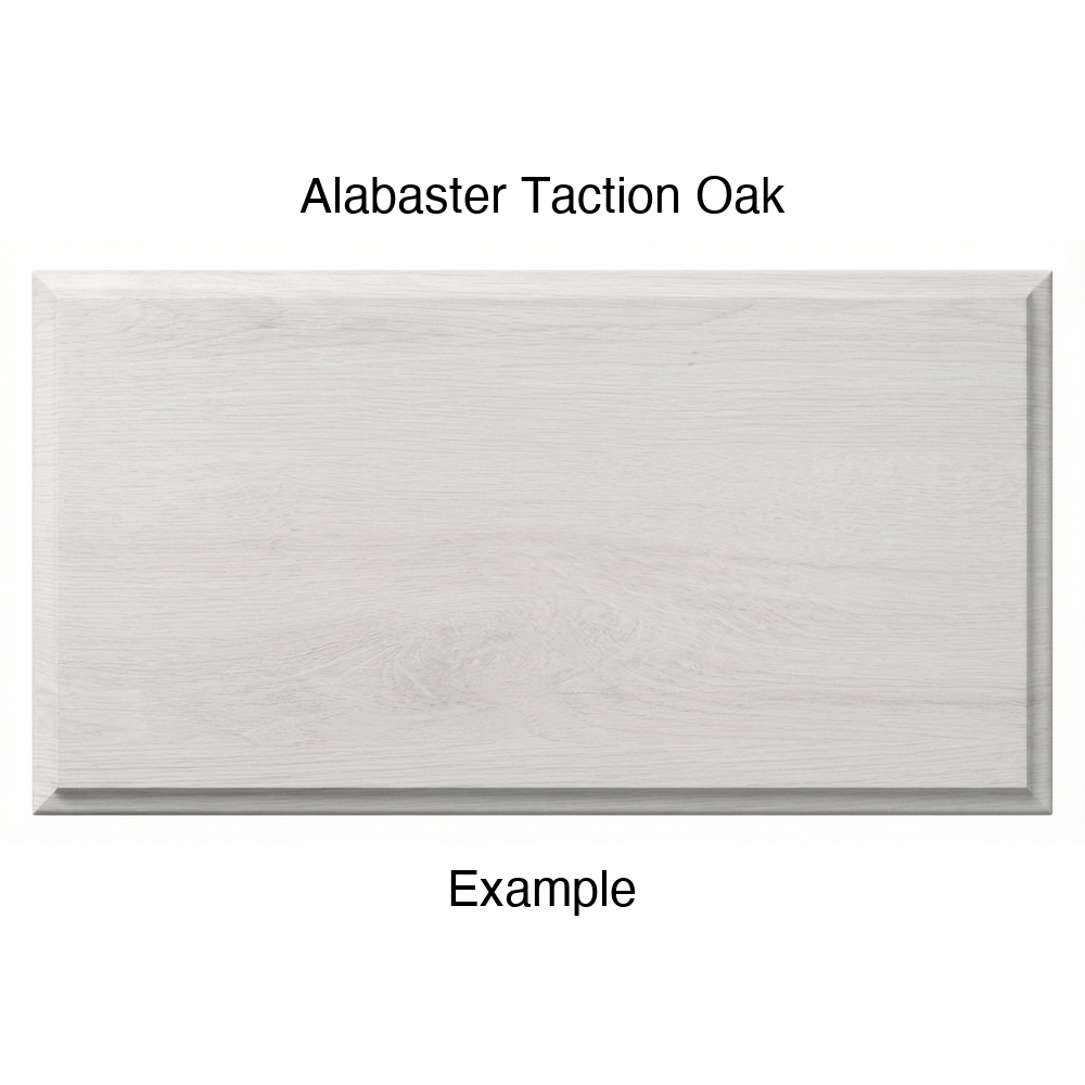 FC714 Thermofoil Drawer Front, Solid, in Alabaster Taction Oak