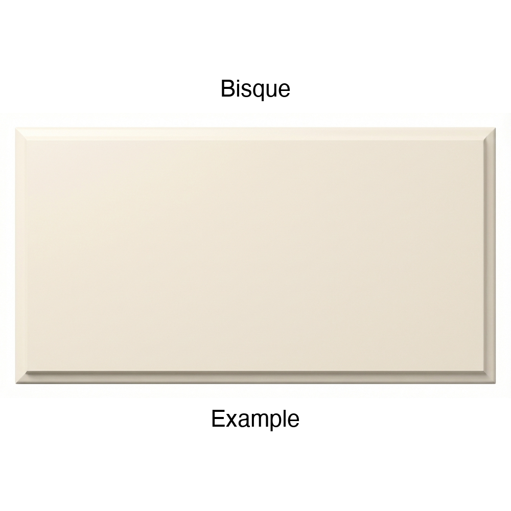 FC714 Thermofoil Drawer Front, Solid, in Bisque
