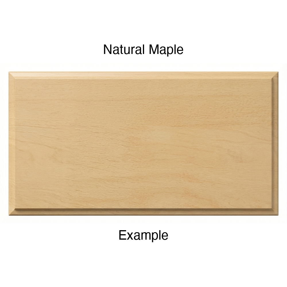 FC714 Thermofoil Drawer Front, Solid, in Natural Maple