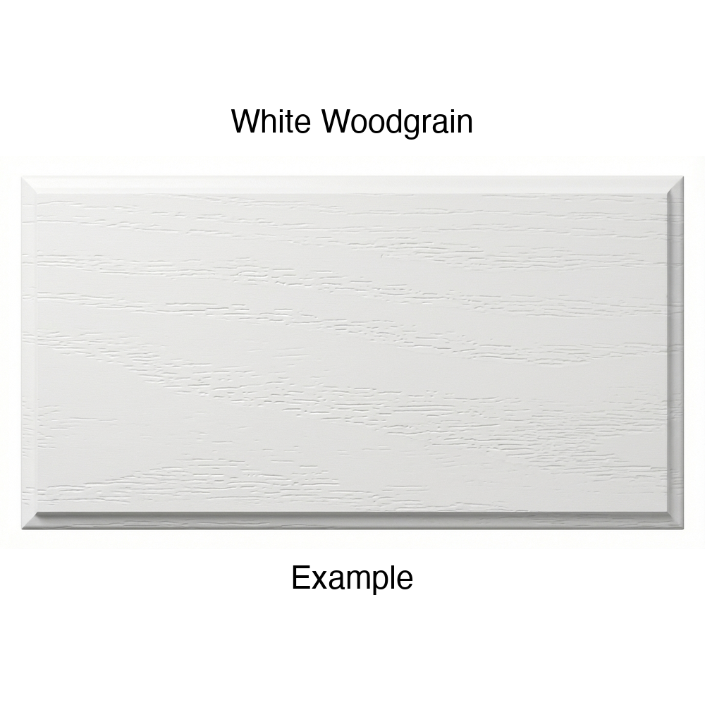 FC714 Thermofoil Drawer Front, Solid, in White Woodgrain