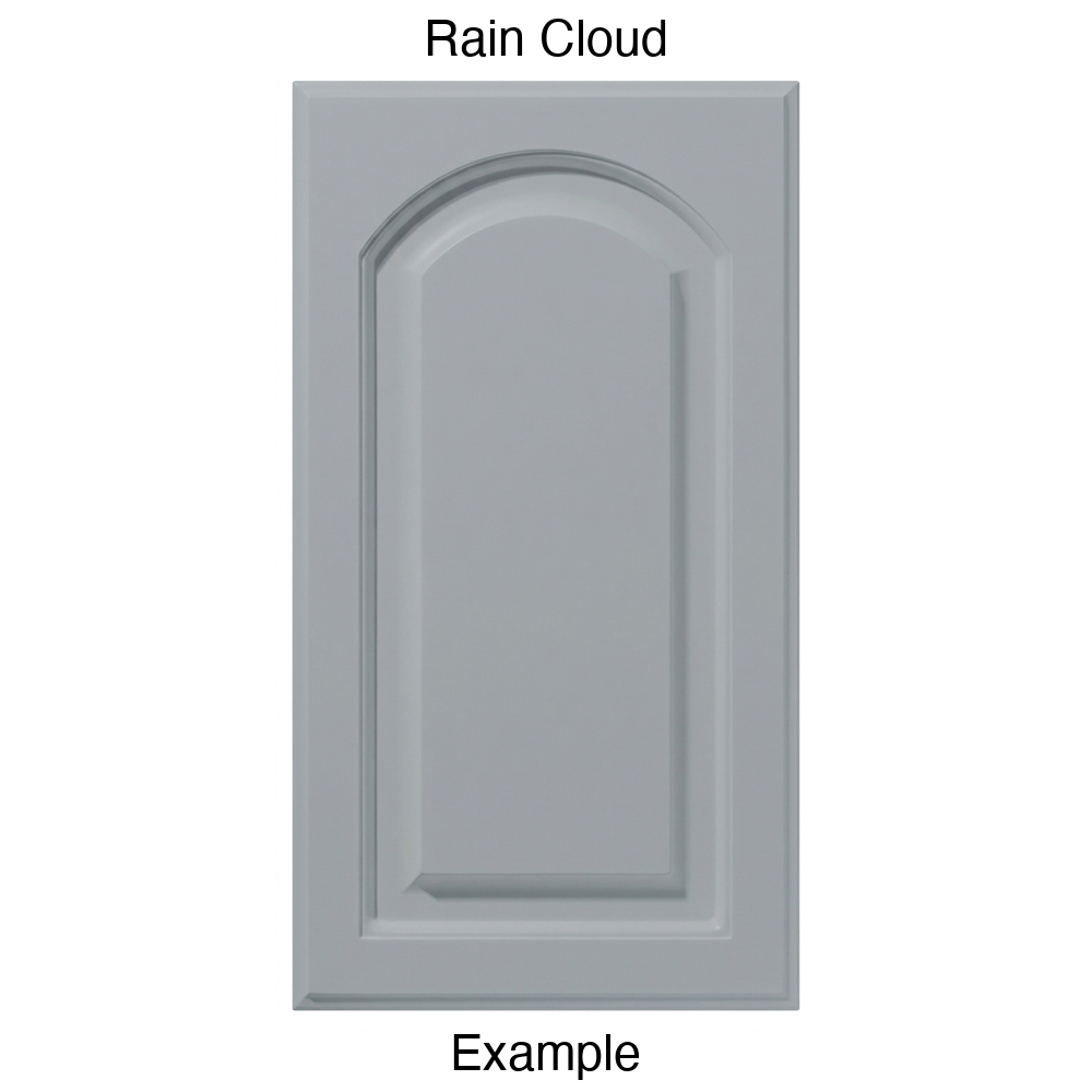 FS746 Arched Raised Panel Thermofoil Cabinet Door