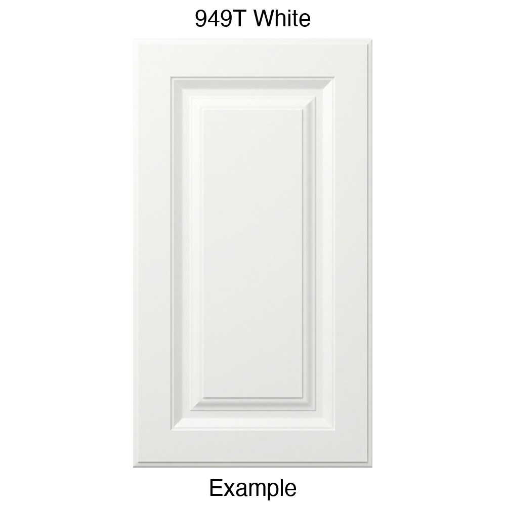 FS842 Raised Panel Thermofoil Cabinet Door