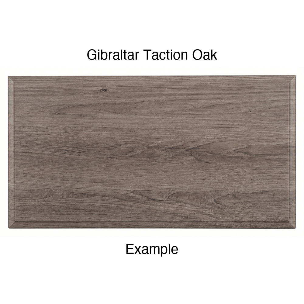 FS842 Thermofoil Drawer Front, Solid, in Gibraltar Taction Oak