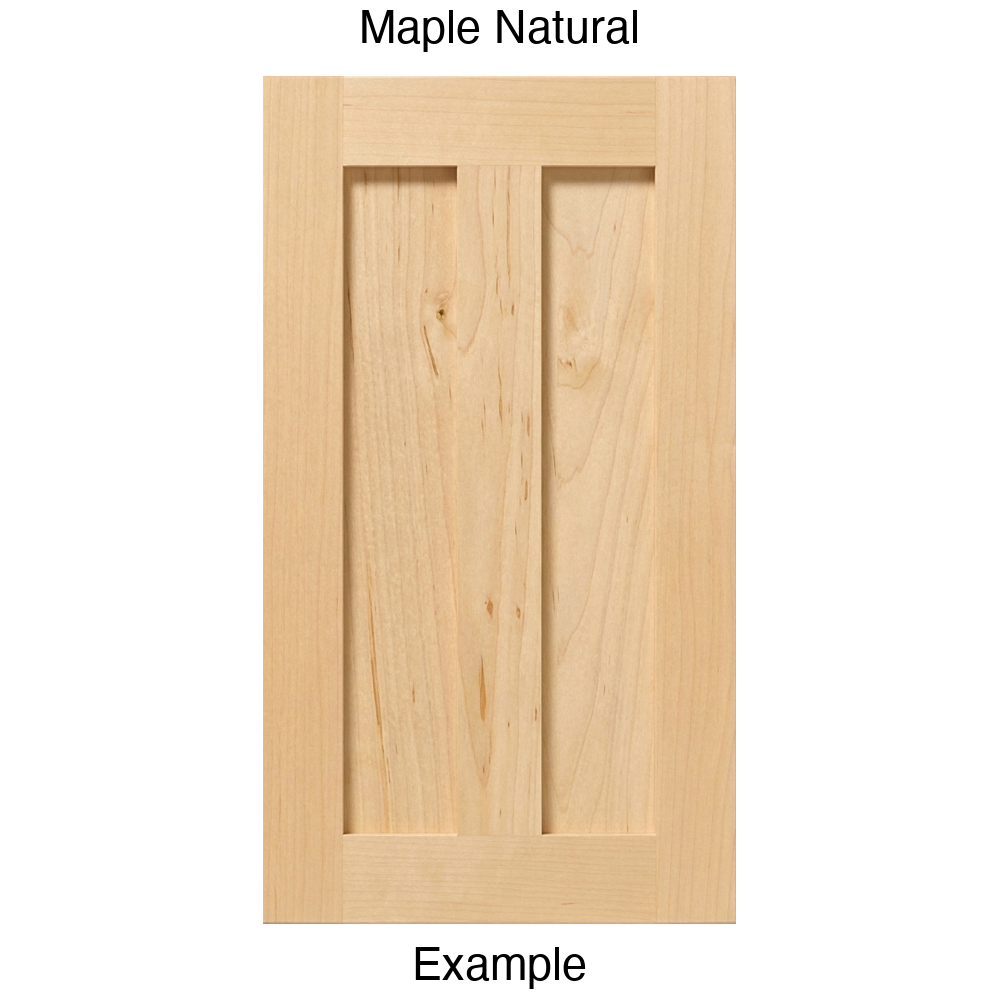 Flagstaff Recessed Panel Cabinet Door in Maple Natural