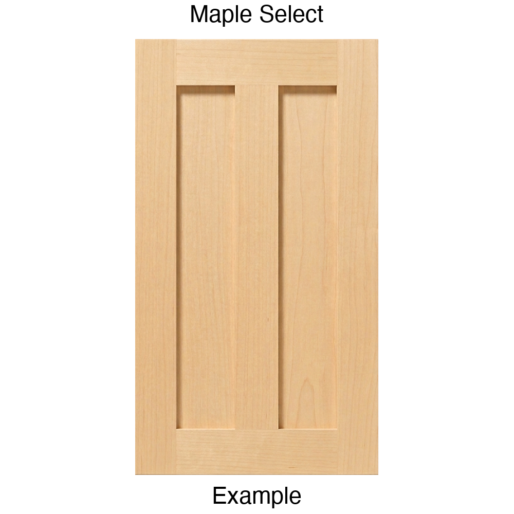 Flagstaff Recessed Panel Cabinet Door in Maple Select
