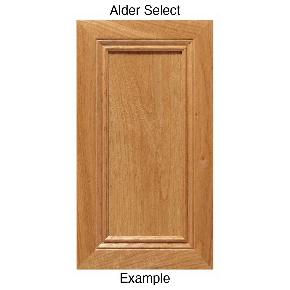 Frontier Recessed Panel Cabinet Door in Alder Select
