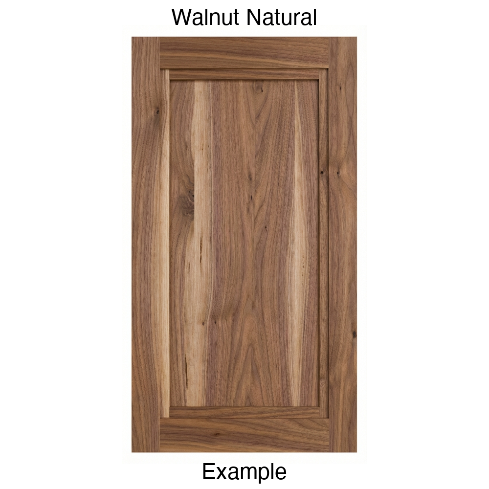 Graham Recessed Panel Cabinet Door in Walnut Natural