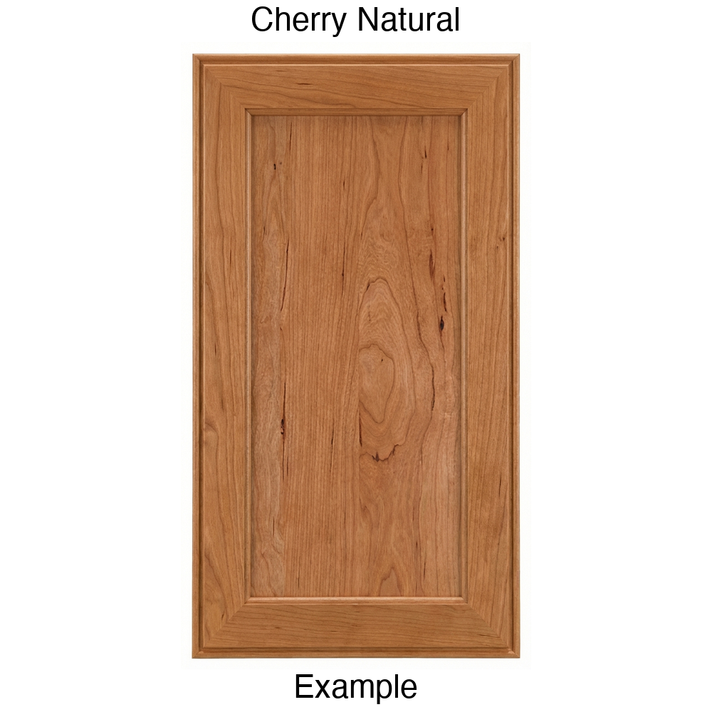 Hayes Recessed Panel Cabinet Door in Cherry Natural