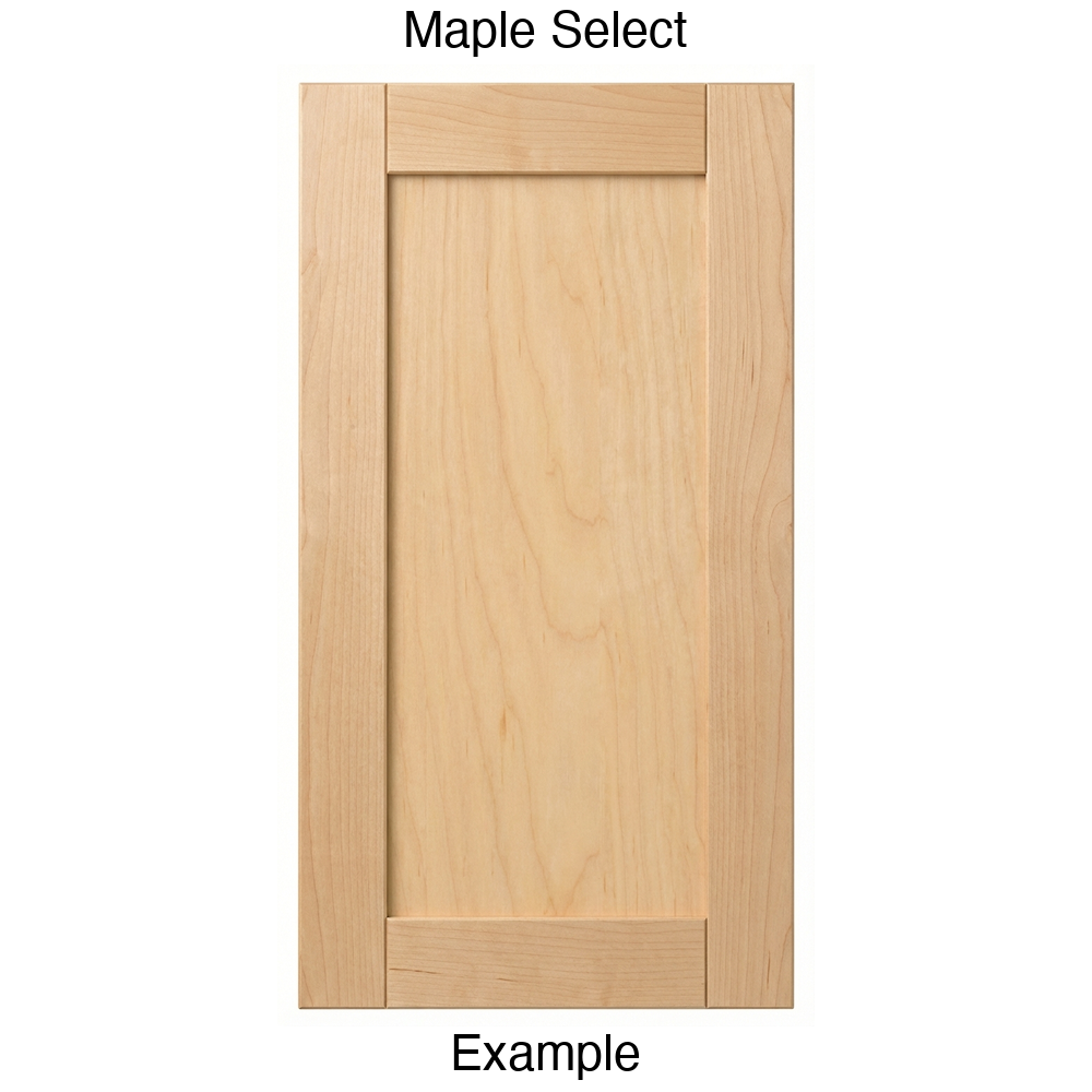 Indiana Recessed Panel Cabinet Door in Maple Select