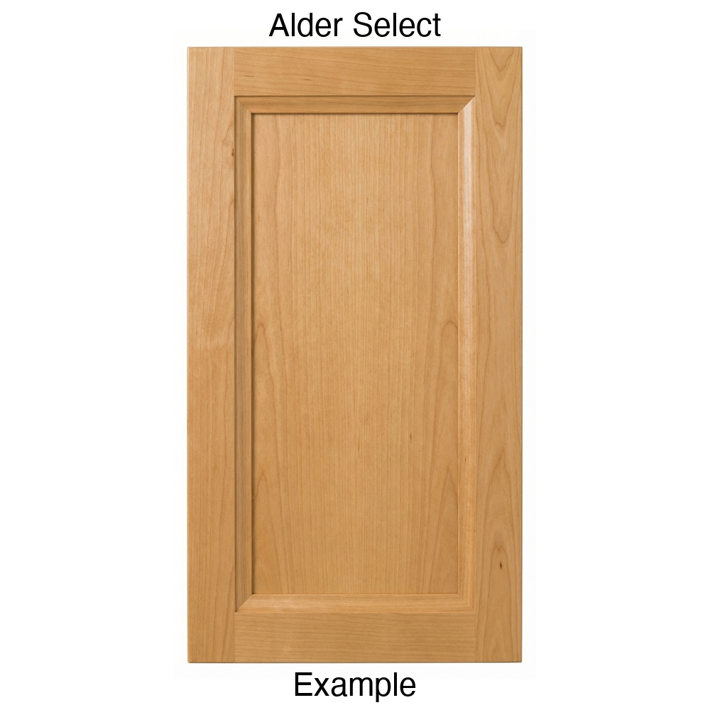Isabella Recessed Panel Cabinet Door in Alder Select